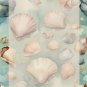 Seashells - Stationery Set - Watercolor Design - Writing Papers 50 Sheets