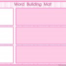 PINK SERIES | Montessori Activity - Workmats with Word and Picture cards PINK SERIES | Montessori Activity - Workmats with Word and Picture cards