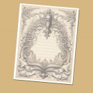Embellished Paper - Lined Stationery Paper (25 Sheets)  8.5 x 11 Premium Paper
