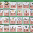 32 CVC Word Families Booklets - Learning To Read Phonics