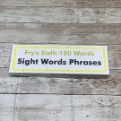 Fry's Sixth Hundred Phrases - Reading - Fry’s Phrase Cards - 100  cards