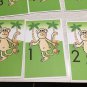 Banana Counting Learning Center- Math Mats MATS - Laminated Mats