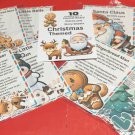 CHRISTMAS - 10 sets FLANNEL BOARD LAMINATED CARDSTOCK stories & pieces - No Prep