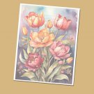 Spring WF#015 - Lined Stationery Paper (25 Sheets)  8.5 x 11 Premium Paper