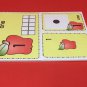 Apple  Theme - Number Card Kit , Numbers Counting Cards  1-20 Laminated