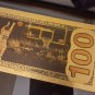 STEPHEN CURRY WARRIORS 24KGOLD COATED NOVELTY NOTE w/CERTIFICATE OF AUTHENTICITY