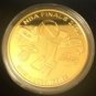 2020 NBA FINALS 24kGOLD MEMORABILIA LA vsHEAT COIN &CERTIFICATE OF AUTHENTICITY