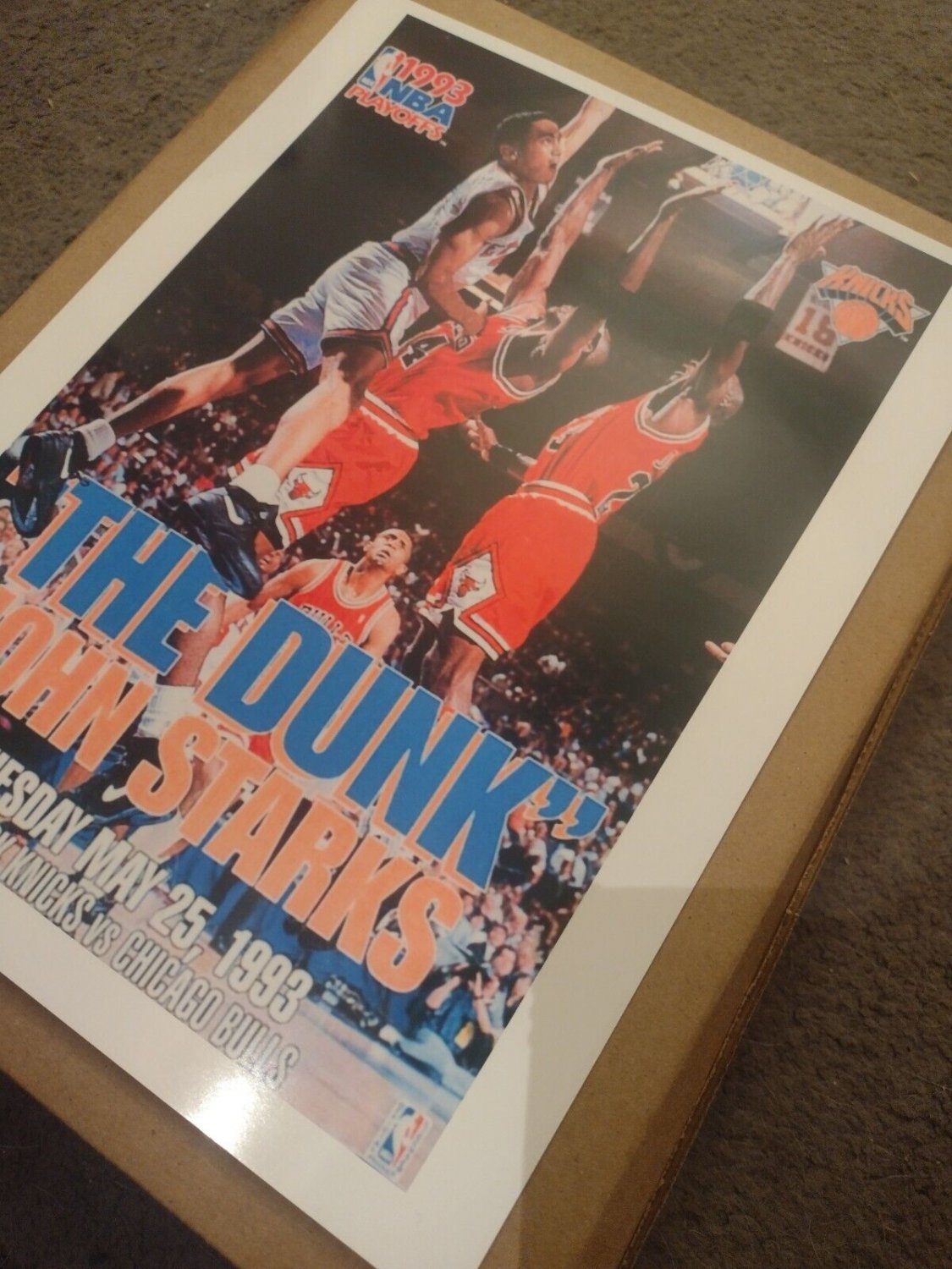 john starks dunk on jordan