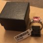 6.64 Ct Emerald Cut Rose Zirconia Stainless Steel Engagement Ring Womens Size 8