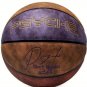 KOBE BRYANT #24 BLACK MAMBA SIZE 27.5 INCH PSYCHE SIGNATURE LEATHER BASKETBALL