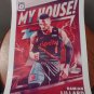 DAMIAN LILLARD BLAZERS 8.5x11 ULTRA PREMIUM GLOSSY WALL/LOCKER COLOR ART POSTER