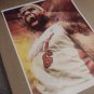 LEBRON JAMES HEAT 8.5x11 OLD SCHOOL ULTRA GLOSSY COLOR ART WALL/LOCKER POSTER
