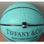 SPALDING SIZE 27.5 INCH WOMEN'S HIGH FASHION COLLABORATION LEATHER BASKETBALL