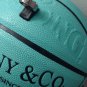 SPALDING SIZE 27.5 INCH WOMEN'S HIGH FASHION COLLABORATION LEATHER BASKETBALL