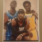 ALLEN IVERSON  KOBE BRYANT & TRACY MCGRADY 8.5x11 GLOSSY REPRINT WALL POSTER