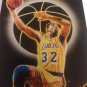 MAGIC JOHNSON LAKERS 8.5x11 GLOSSY COLOR ART VINTAGE BASKETBALL REPRINT POSTER