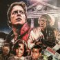 BACK TO THE FUTURE OLD SCHOOL 1985 MOVIE METAL TIN GLOSSY 8x11 & 3/4 POSTER