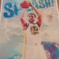 KLAY THOMPSON WARRIORS SPLASH! 8.5x11 PREMIUM ULTRA GLOSSY REPRINT ART POSTER