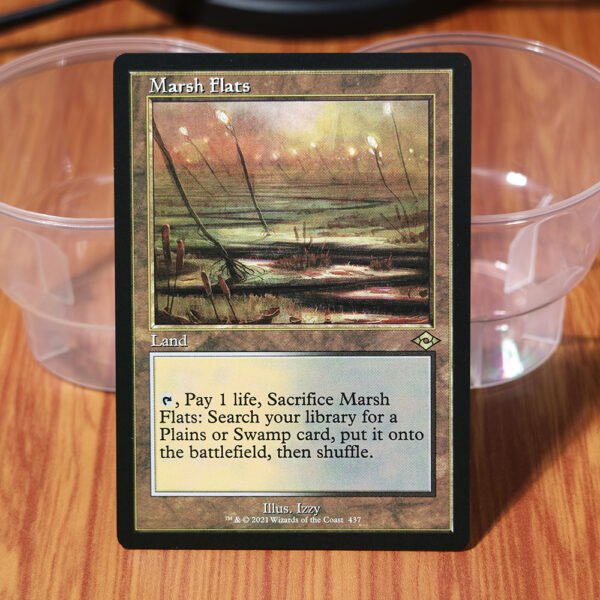 1x Mtg Proxy Marsh Flats old style Modern Horizon 2 MH2 magic the gathering proxy Proxies