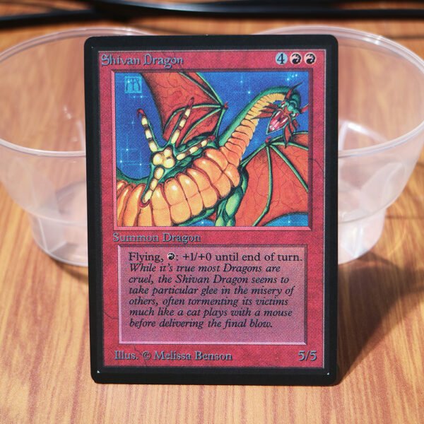 1x Mtg Proxy Shivan Dragon B Limited Edition Beta (LEB) magic the gathering proxy mtg