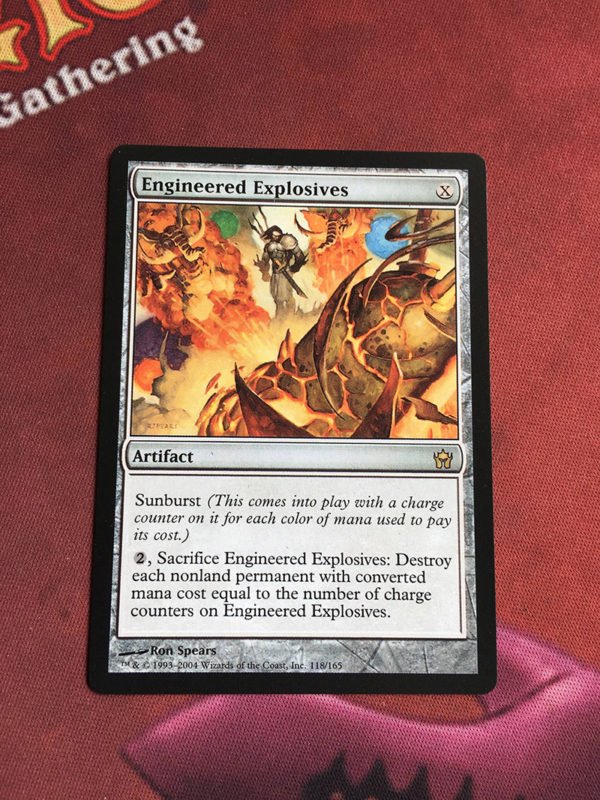 1x Mtg Proxy Engineered Explosives magic the gathering proxy mtg