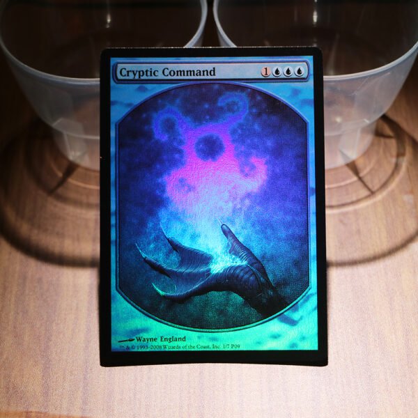 1x Mtg Proxy FOIL Cryptic Command Magic Player Rewards 2009 magic the gathering proxy mtg cards