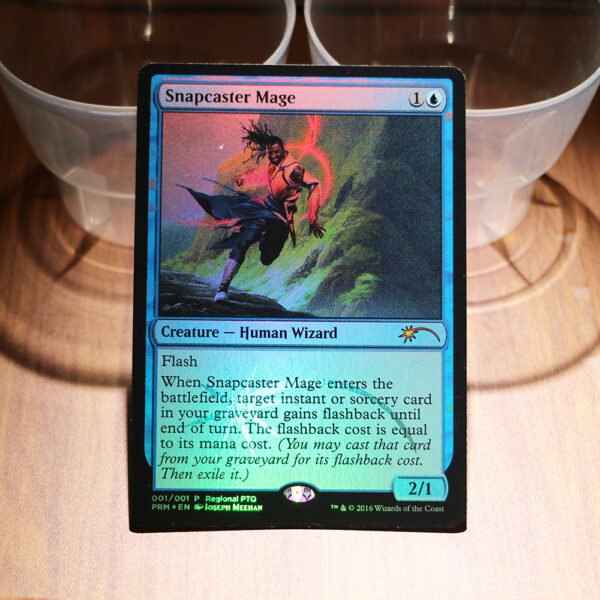 1x Mtg Proxy FOIL Snapcaster Mage Pro Tour Promos magic the gathering proxy mtg cards
