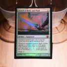1x Mtg Proxy FOIL Sword of Body and Mind Scars of Mirrondin magic the gathering proxy mtg cards