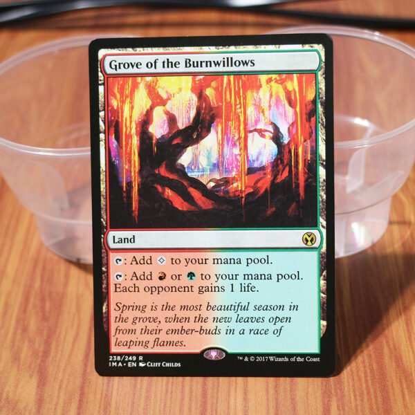 1x Mtg Proxy Grove of the burnwillows IMA Iconic Masters magic the gathering proxy mtg cards