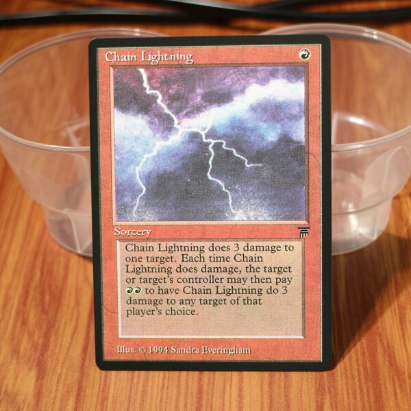 1x Mtg Proxy Chain Lightning LG LGD Lengends legends magic the gathering proxy mtg cards