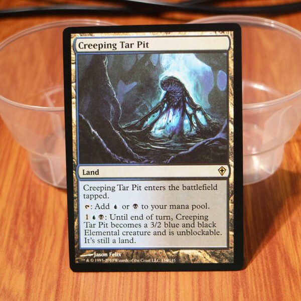 1x Mtg Proxy Creeping Tar Pit Worldwake (WWW) WWK magic the gathering proxy mtg cards