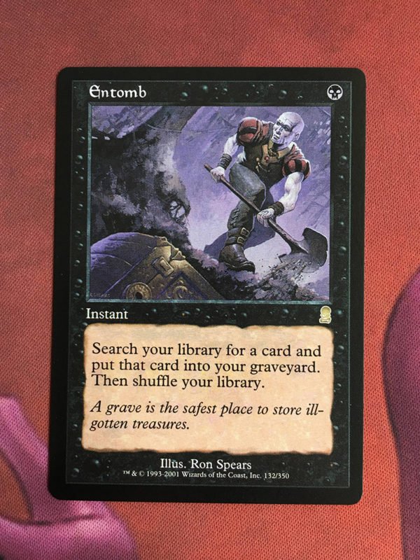 1x Mtg Proxy Entomb OD (Odyssey) ODY magic the gathering proxy mtg cards
