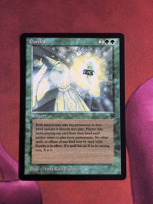 1x Mtg Proxy Eureka LG LGD Lengends legends magic the gathering proxy mtg cards