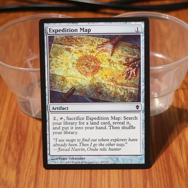 1x Mtg Proxy Expedition Map Zendikar magic the gathering proxy mtg cards