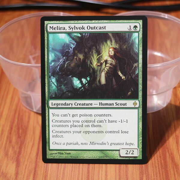 1x Mtg Proxy Melira, Sylvok Outcast NPH (New Phyrexia) magic the gathering proxy mtg cards