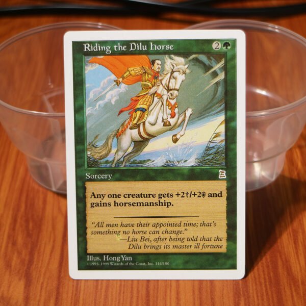 1x Mtg Proxy Riding the Dilu Horse PTK magic the gathering proxy mtg cards