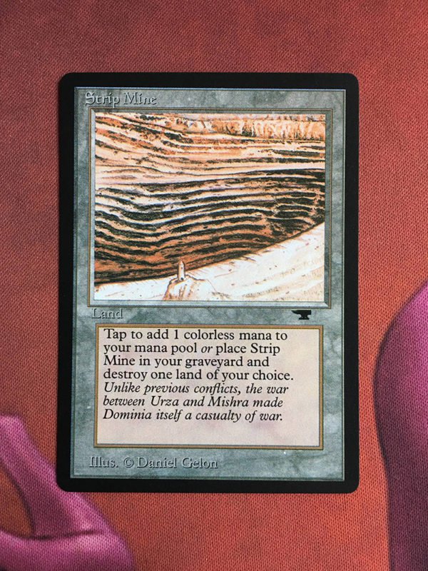 1x Mtg Proxy Strip Mine AQ (Antiquities) ATQ magic the gathering proxy mtg cards