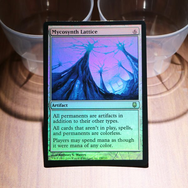 1x Mtg Proxy FOIL Mycosynth Lattice Darksteel magic the gathering proxy mtg cards