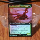 1x Mtg Proxy FOIL Klauth, Unrivaled Ancient extended art Forgotten Realms Commander (AFC)