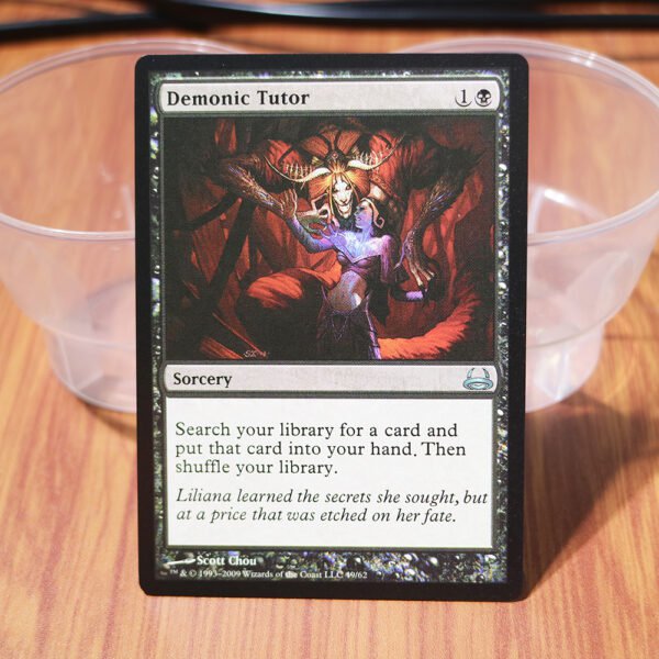 1x Mtg Proxy Demonic Tutor DDC magic the gathering proxy mtg cards