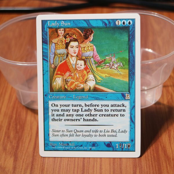 1x Mtg Proxy Lady Sun P3 Portal Three 3 Kingdoms magic the gathering proxy mtg cards
