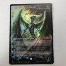 1x Mtg Proxy FOIL Ugin, the Spirit Dragon 285 core set 2021 M21 foil magic the gathering