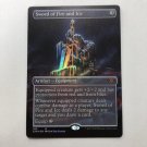 1x Mtg Proxy FOIL Sword of fire and ice extended art 2xm double masters foil magic 1x Mtg Proxy FOIL Sword of fire and ice extended art 2xm double masters foil magic