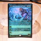 1x Mtg Proxy FOIL Tezzeret, Betrayer of Flesh #376 Kamigawa: Neon Dynasty (NEO)