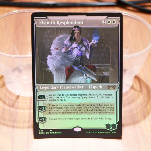 1x Mtg Proxy FOIL Elspeth Resplendent Streets of New Capenna (SNC) foil magic