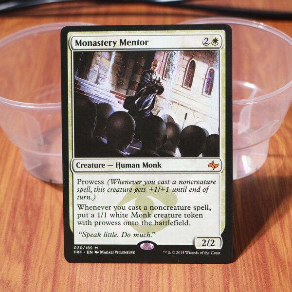 1x Mtg Proxy Monastery Mentor FRF magic the gathering proxy mtg cards