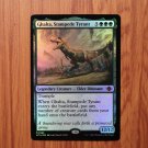 1x Mtg Proxy FOIL Ghalta, Stampede Tyrant #185 The Lost Caverns of Ixalan (LCI)