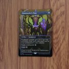 1x Mtg Proxy FOIL Commander’s Plate Secret Lair Drop (SLD) Foil magic