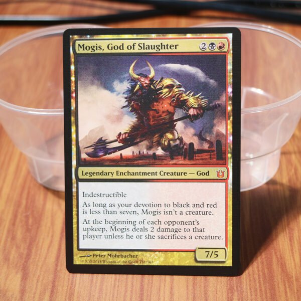 1x Mtg Proxy Mogis, God of Slaughter Born of the gods BNG magic the gathering