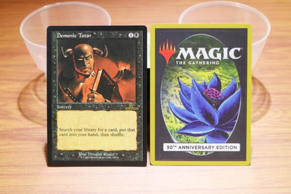 1x Mtg Proxy Demonic Tutor #398 30th Anniversary Edition (30A) magic the gathering